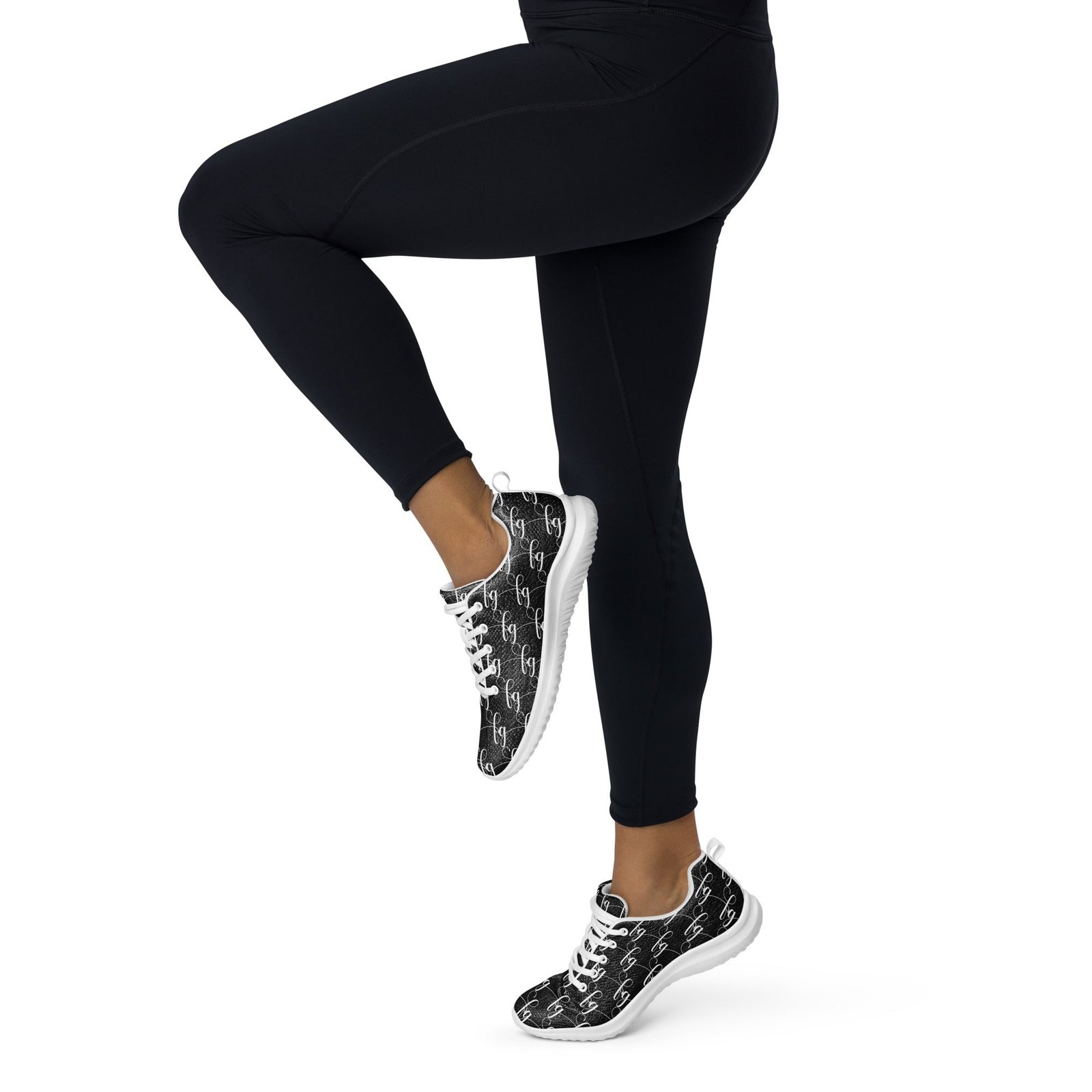 Black / White FG Athletic Shoes