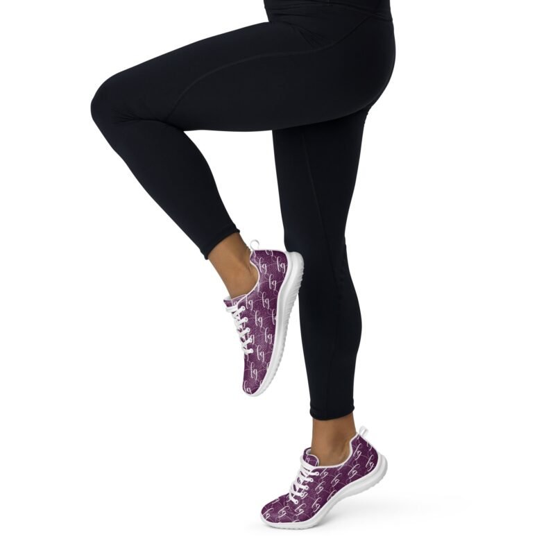 Tyrian Purple / White FG athletic shoes